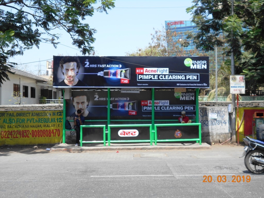 Bus Queue Shelter - Opp Oberoi Mall - Veet Bhatti, Goregaon ( East ), Mumbai, Maharashtra Bus Queue Shelter - Opp Oberoi Mall - Veet Bhatti, Goregaon ( East ), Mumbai, Maharashtra