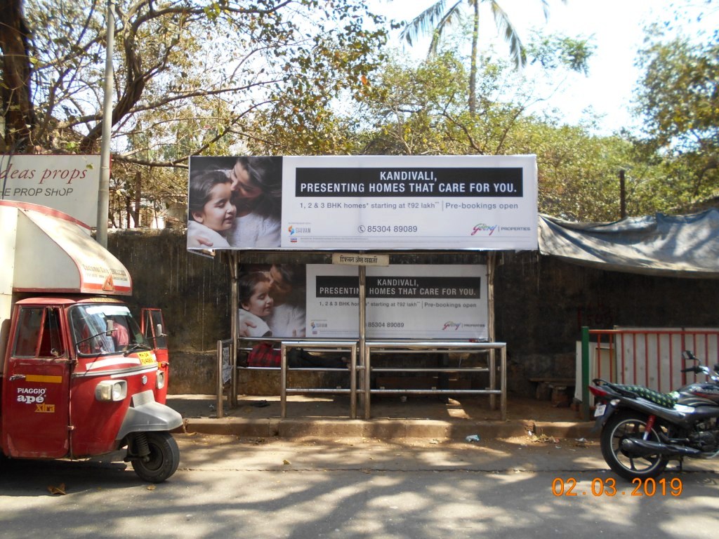 Bus Queue Shelter - Near Goregaon Station - Hickson & Dadaji, Goregaon ( East ), Mumbai, Maharashtra Bus Queue Shelter - Near Goregaon Station - Hickson & Dadaji, Goregaon ( East ), Mumbai, Maharashtra
