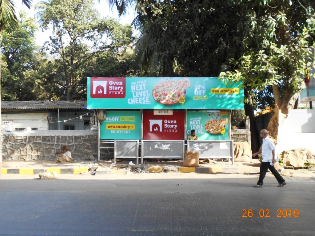 Bus Queue Shelter - Near Station - Growell Mall 101, Kandivali East, Mumbai, Maharashtra Bus Queue Shelter - Near Station - Growell Mall 101, Kandivali East, Mumbai, Maharashtra