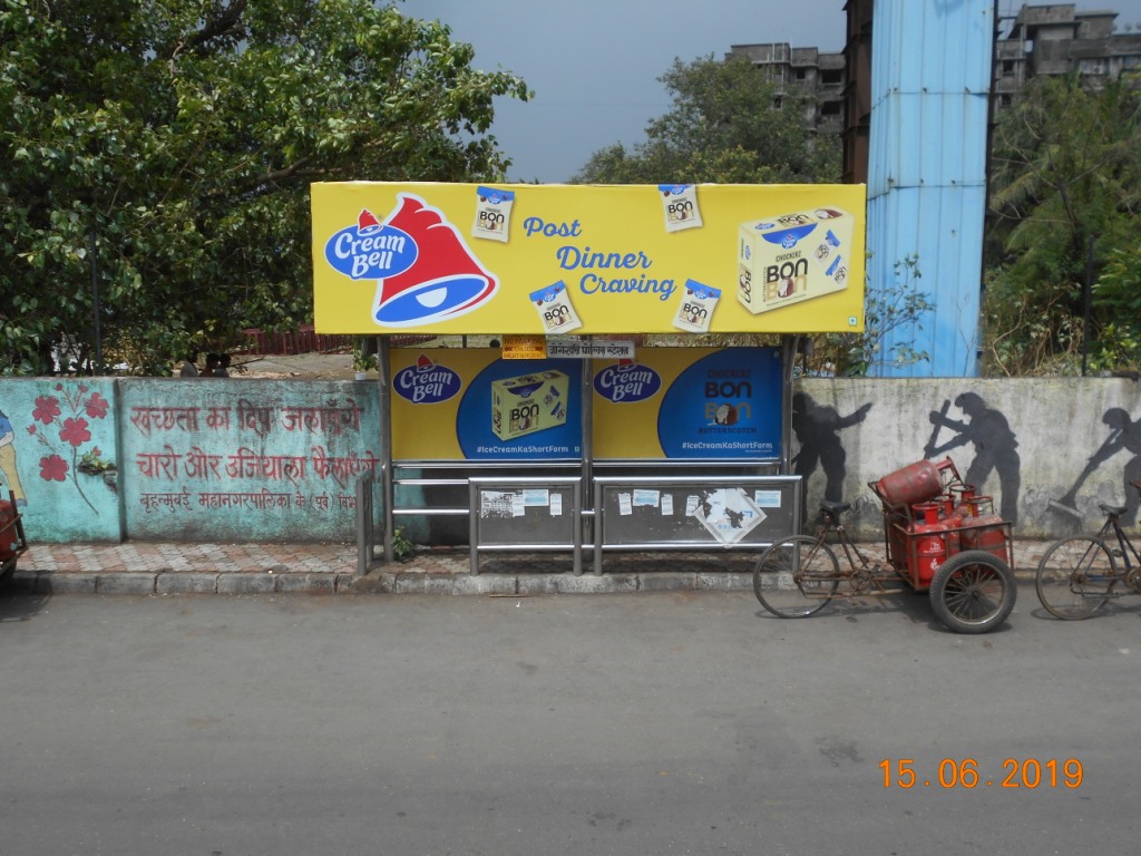 Bus Queue Shelter - On Highway - Jogeshwari Police Station, Jogeshwari East, Mumbai, Maharashtra Bus Queue Shelter - On Highway - Jogeshwari Police Station, Jogeshwari East, Mumbai, Maharashtra