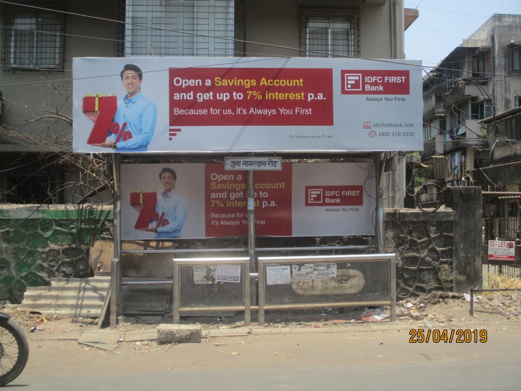 Bus Queue Shelter - Near Station - New Nagardas Road, Andheri East, Mumbai, Maharashtra Bus Queue Shelter - Near Station - New Nagardas Road, Andheri East, Mumbai, Maharashtra