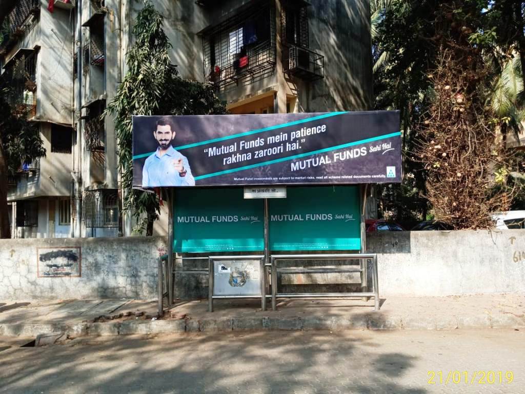 Bus Queue Shelter - - Nav Asavari Society, Andheri East, Mumbai, Maharashtra Bus Queue Shelter - - Nav Asavari Society, Andheri East, Mumbai, Maharashtra