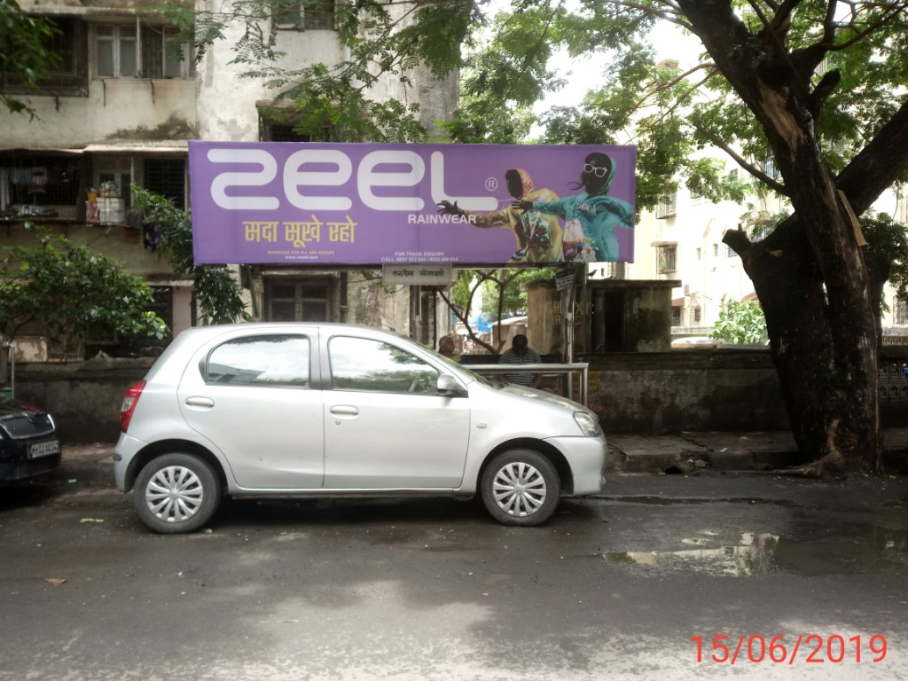 Bus Queue Shelter - - Taruwell Society, Andheri East, Mumbai, Maharashtra Bus Queue Shelter - - Taruwell Society, Andheri East, Mumbai, Maharashtra