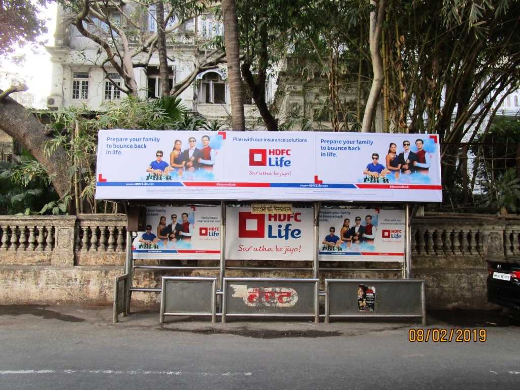 Bus Queue Shelter - Outside Priyadarshni Park - Priyadarshani Park, Nepensea Road, Mumbai, Maharashtra Bus Queue Shelter - Outside Priyadarshni Park - Priyadarshani Park, Nepensea Road, Mumbai, Maharashtra