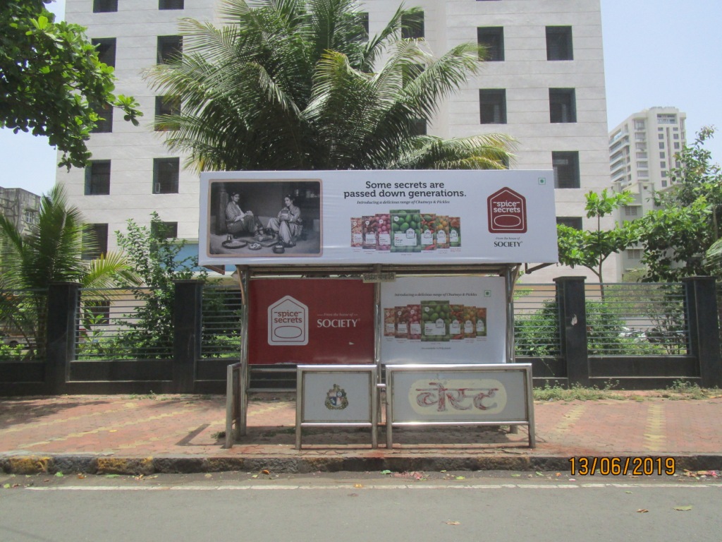 Bus Queue Shelter - Outside Rto - Vanganga Building, Worli, Mumbai, Maharashtra Bus Queue Shelter - Outside Rto - Vanganga Building, Worli, Mumbai, Maharashtra