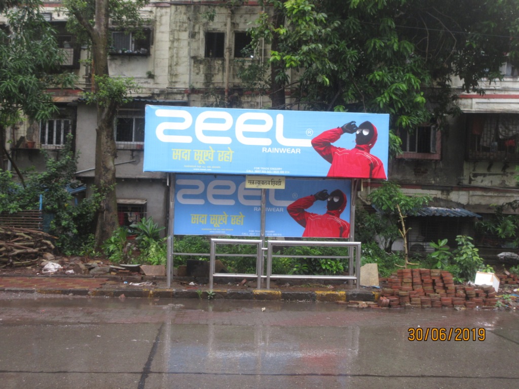Bus Queue Shelter - Sewree Station - Sewree Court, Sewree, Mumbai, Maharashtra Bus Queue Shelter - Sewree Station - Sewree Court, Sewree, Mumbai, Maharashtra