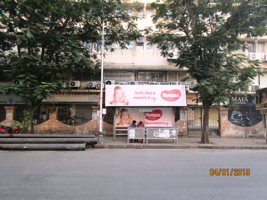 Bus Queue Shelter - - P. P. Chowk, Opera House, Mumbai, Maharashtra Bus Queue Shelter - - P. P. Chowk, Opera House, Mumbai, Maharashtra