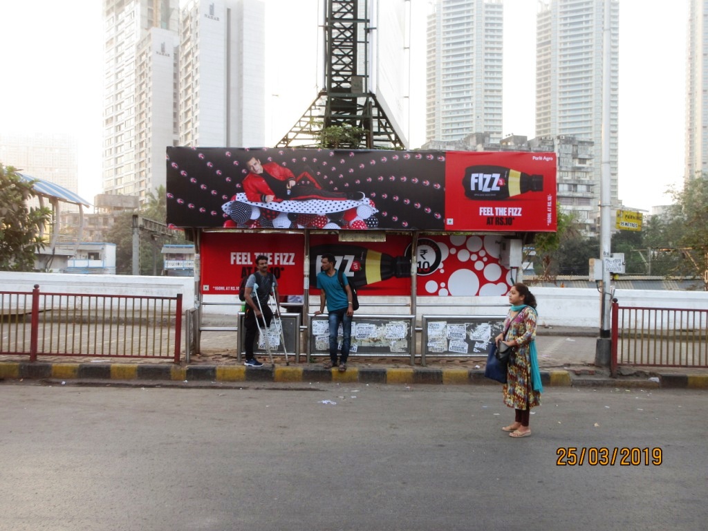 Bus Queue Shelter - Going Towards Haji Ali - Mahalaxmi Stn Towards Haji Ali After Stn, Mahalaxmi, Mumbai, Maharashtra Bus Queue Shelter - Going Towards Haji Ali - Mahalaxmi Stn Towards Haji Ali After Stn, Mahalaxmi, Mumbai, Maharashtra