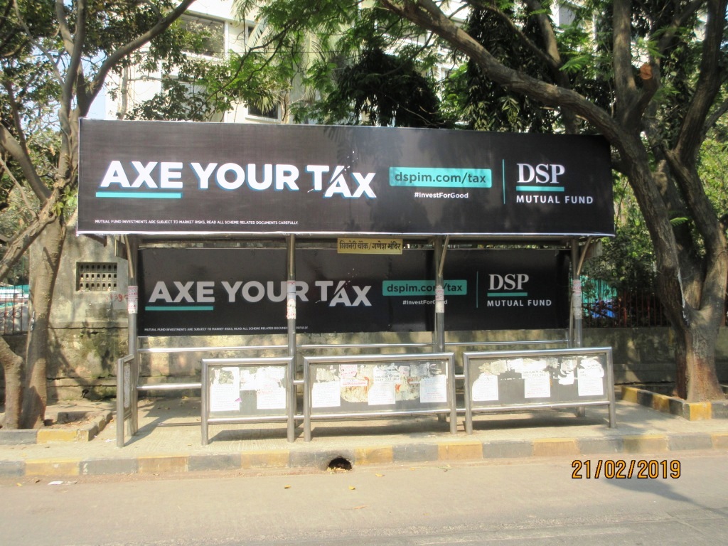 Bus Queue Shelter - - Shivneri Chowk,   Ghatkopar East,   Mumbai,   Maharashtra