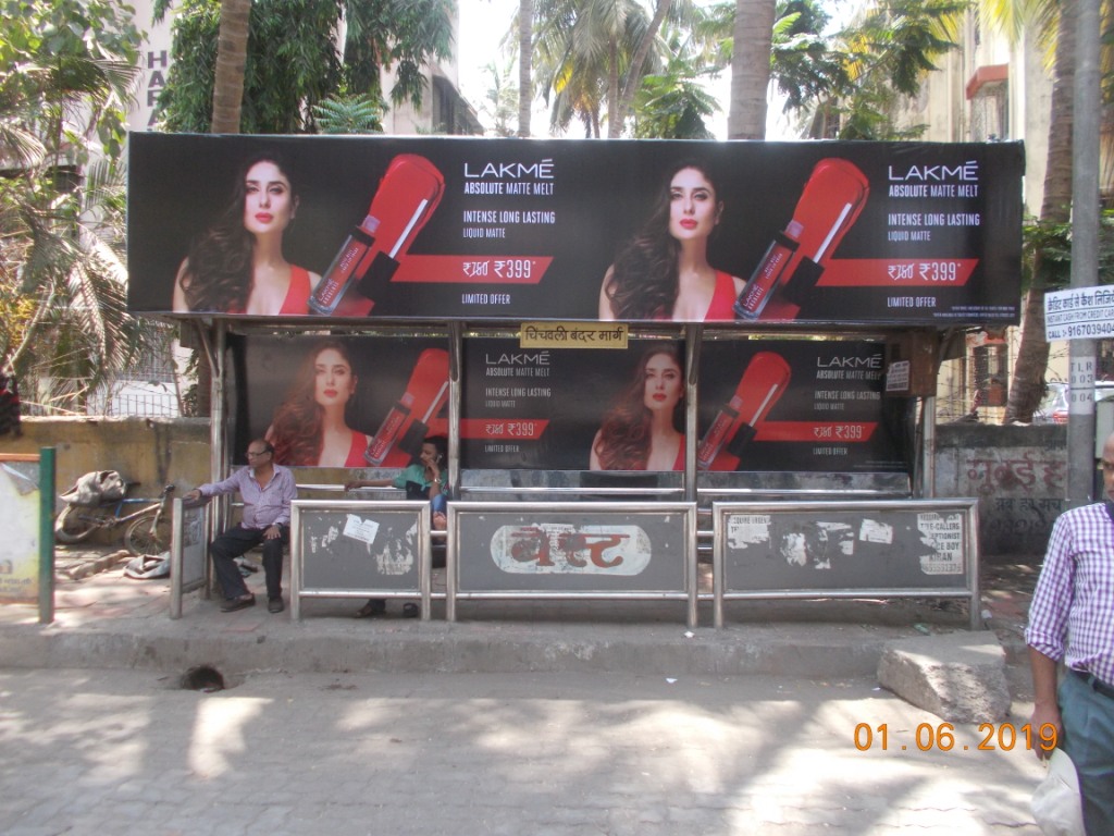 Bus Queue Shelter - - Chincholi Bunder, Goregaon West, Mumbai, Maharashtra Bus Queue Shelter - - Chincholi Bunder, Goregaon West, Mumbai, Maharashtra