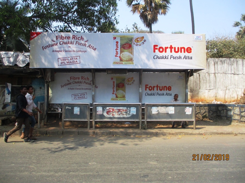 Bus Queue Shelter - - Dhiraj Apartment, Jogeshwari East, Mumbai, Maharashtra Bus Queue Shelter - - Dhiraj Apartment, Jogeshwari East, Mumbai, Maharashtra