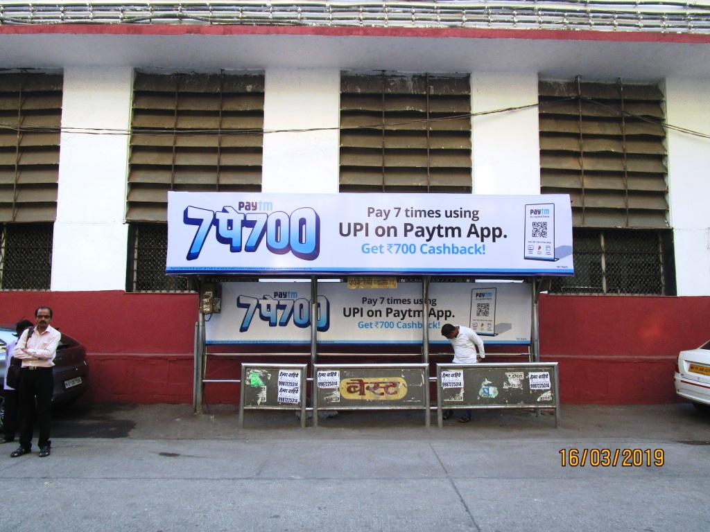 Bus Queue Shelter - Churchgate Station (W) - Churchgate Station (W), Churchgate, Mumbai, Maharashtra Bus Queue Shelter - Churchgate Station (W) - Churchgate Station (W), Churchgate, Mumbai, Maharashtra