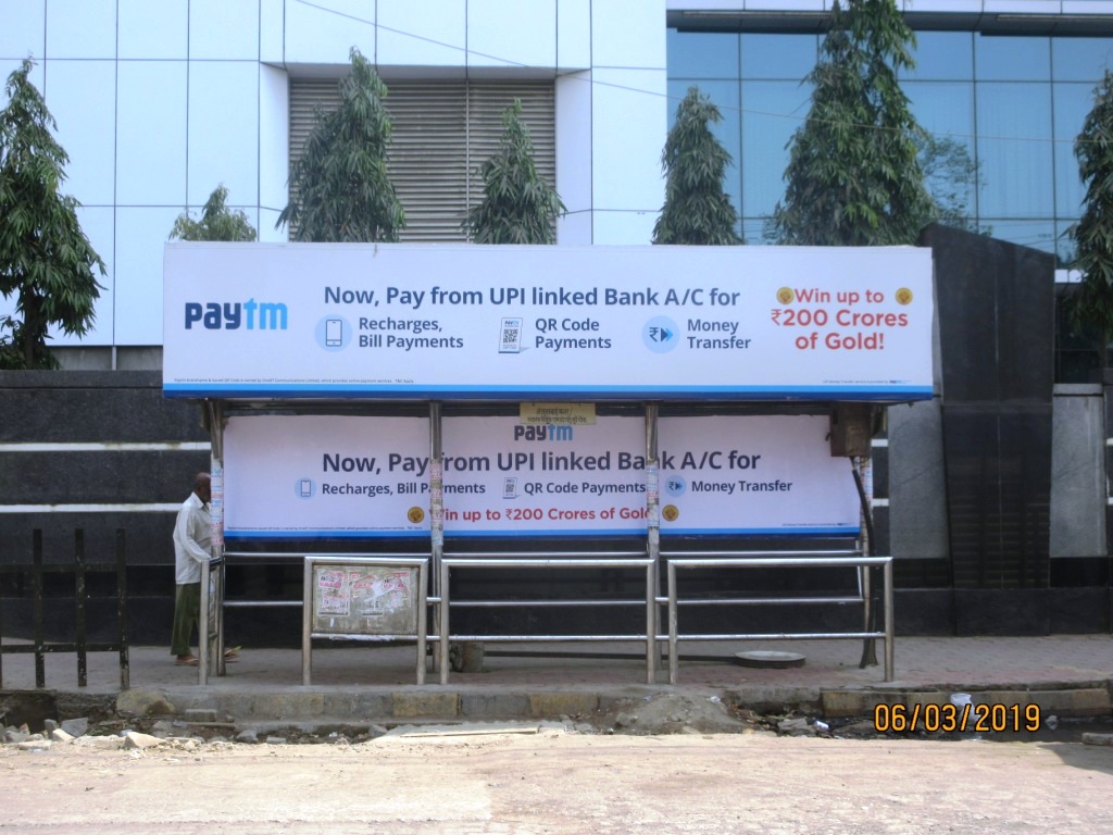 Bus Queue Shelter - - Anjanabai Magar,   Kurla West,   Mumbai,   Maharashtra