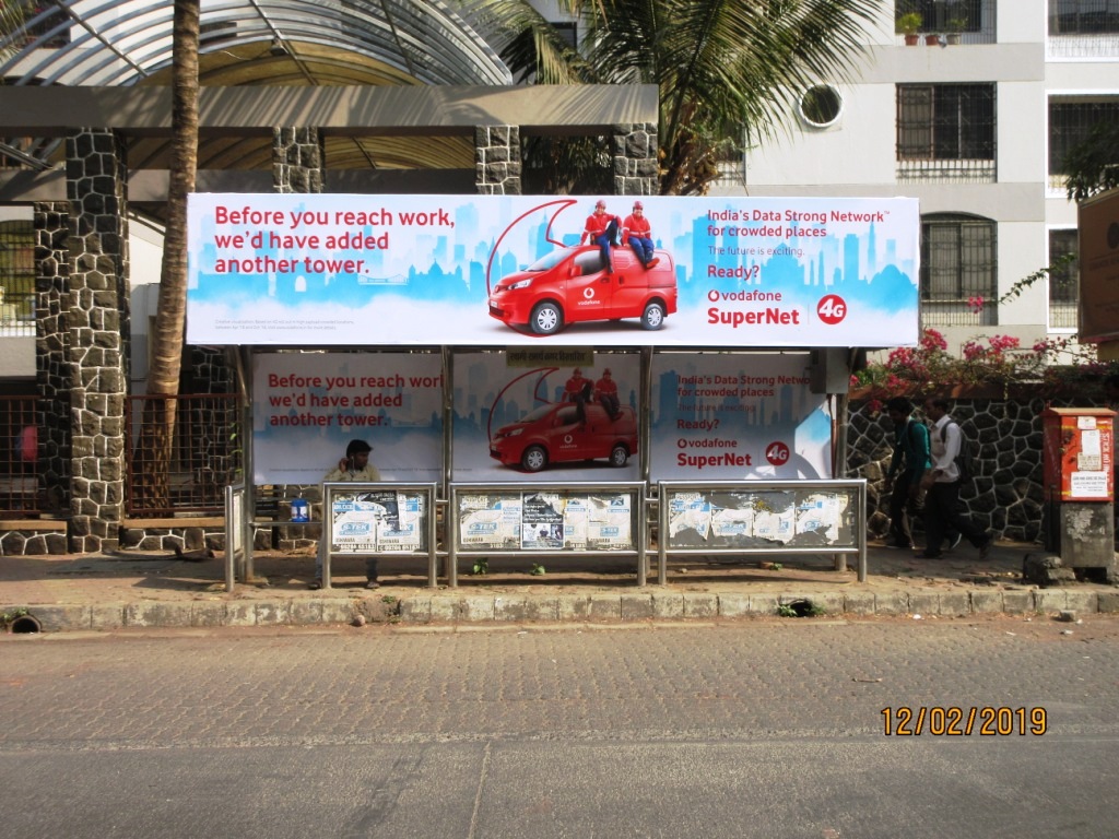 Bus Queue Shelter - - Swami Samarth Nagar Extn., Lokhandwala, Mumbai, Maharashtra Bus Queue Shelter - - Swami Samarth Nagar Extn., Lokhandwala, Mumbai, Maharashtra