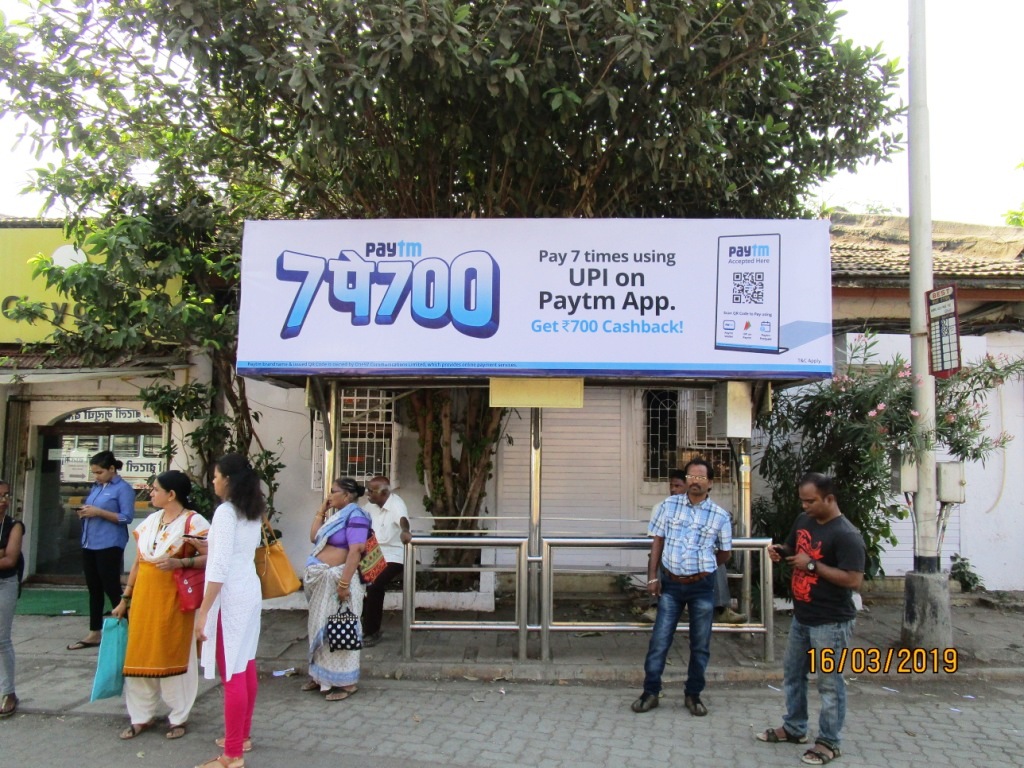 Bus Queue Shelter - Towards Selink To Century - Worli Sea Face (N) At U-Turn Point, Worli, Mumbai, Maharashtra Bus Queue Shelter - Towards Selink To Century - Worli Sea Face (N) At U-Turn Point, Worli, Mumbai, Maharashtra