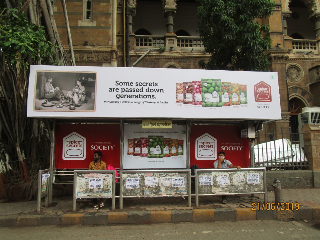 Bus Queue Shelter - - Chatrapati Shivaji Terminus, C.S.T, Mumbai, Maharashtra Bus Queue Shelter - - Chatrapati Shivaji Terminus, C.S.T, Mumbai, Maharashtra