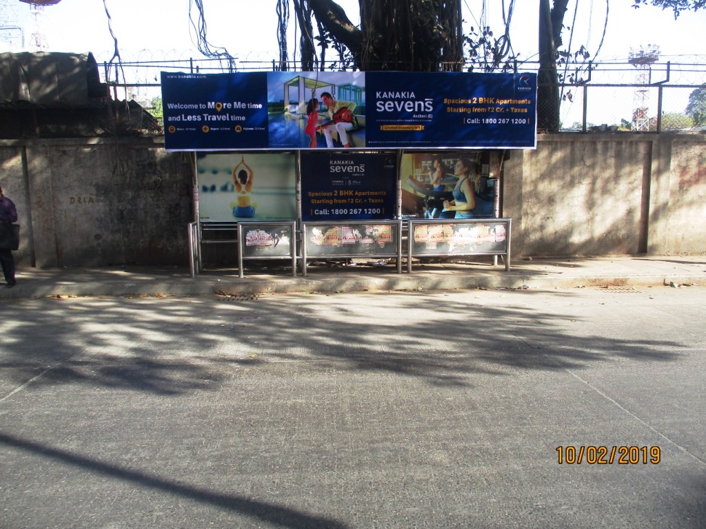Bus Queue Shelter - - Marol Depot, Andheri East, Mumbai, Maharashtra Bus Queue Shelter - - Marol Depot, Andheri East, Mumbai, Maharashtra