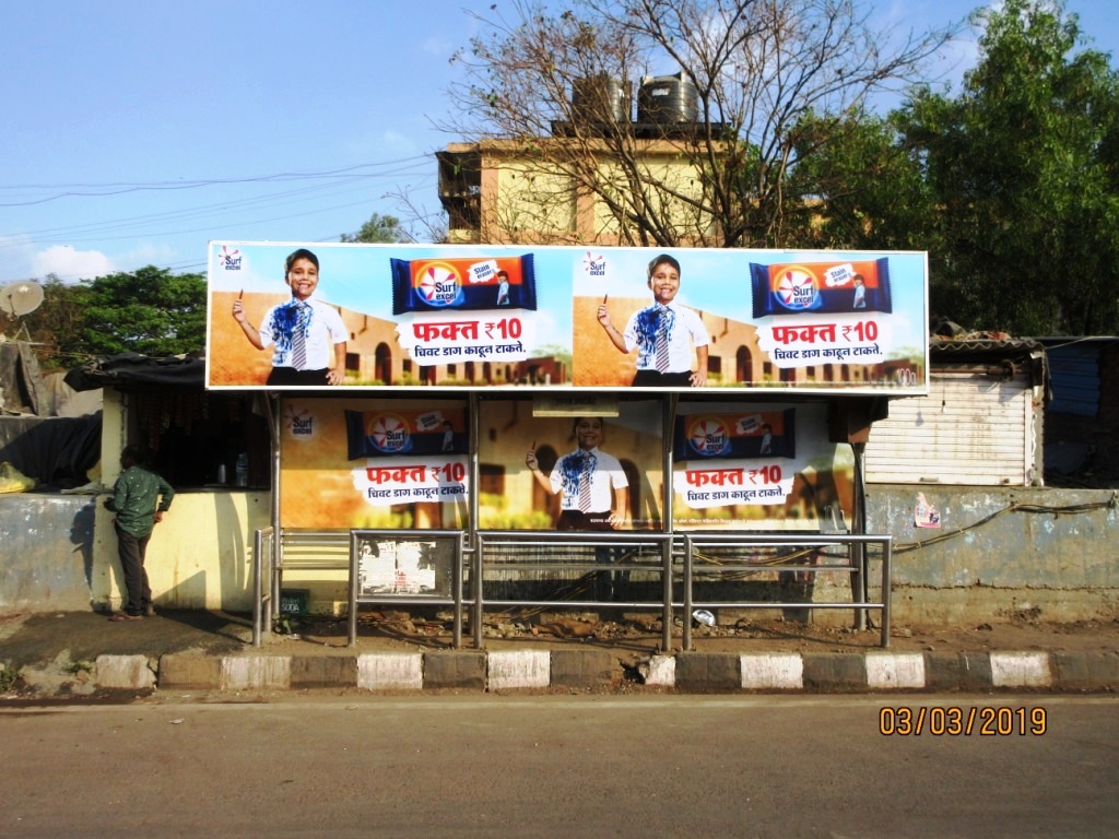 Bus Queue Shelter - - Highway Apt., Sion, Mumbai, Maharashtra Bus Queue Shelter - - Highway Apt., Sion, Mumbai, Maharashtra