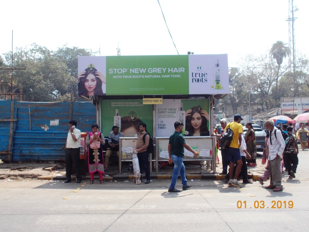 Bus Queue Shelter - - Kandivali Station, Kandivali West, Mumbai, Maharashtra Bus Queue Shelter - - Kandivali Station, Kandivali West, Mumbai, Maharashtra
