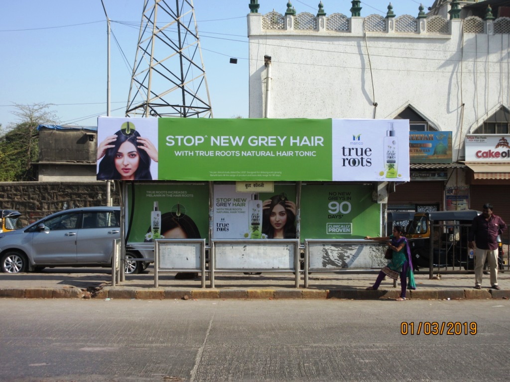 Bus Queue Shelter - - Buddha Nagar,   Santacruz East,   Mumbai,   Maharashtra
