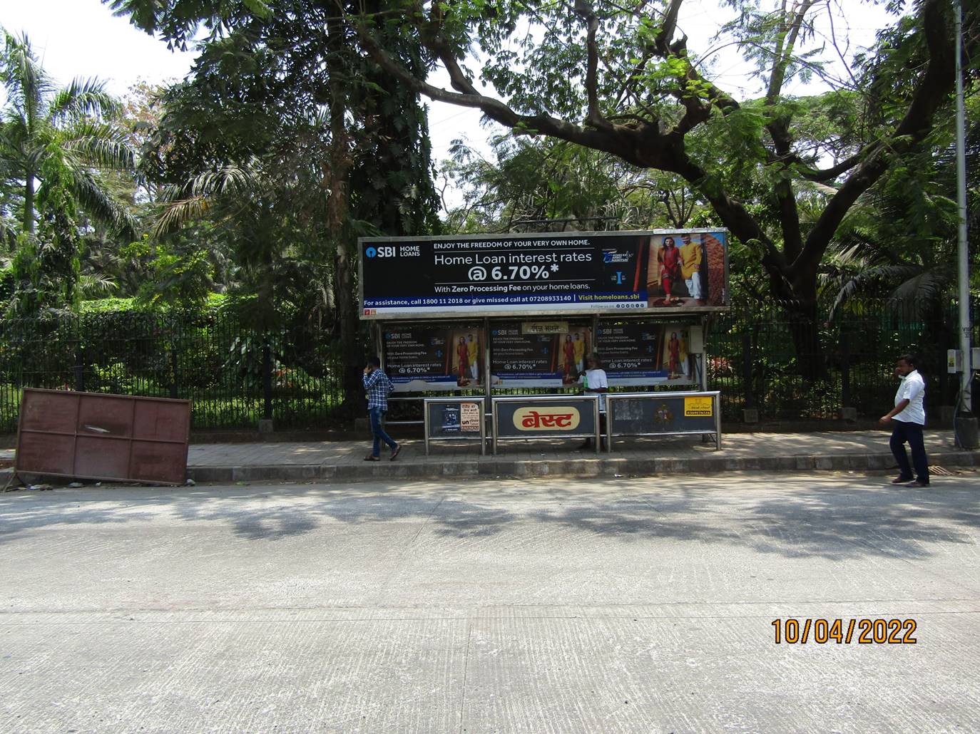 Bus Queue Shelter - Wodhouse Road - Vij Bhavan Bldg. Lalit building, Colaba, Mumbai, Maharashtra Bus Queue Shelter - Wodhouse Road - Vij Bhavan Bldg. Lalit building, Colaba, Mumbai, Maharashtra