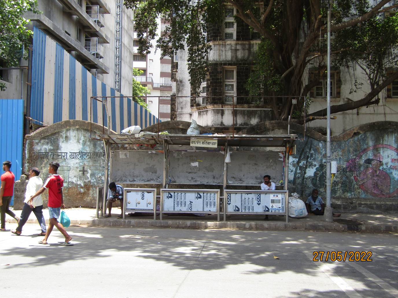 Bus Queue Shelter - Captain Prakash Pethe Marg - Cuffe Parade, Budhwar Park, Badhwar Park, Mumbai, Maharashtra Bus Queue Shelter - Captain Prakash Pethe Marg - Cuffe Parade, Budhwar Park, Badhwar Park, Mumbai, Maharashtra