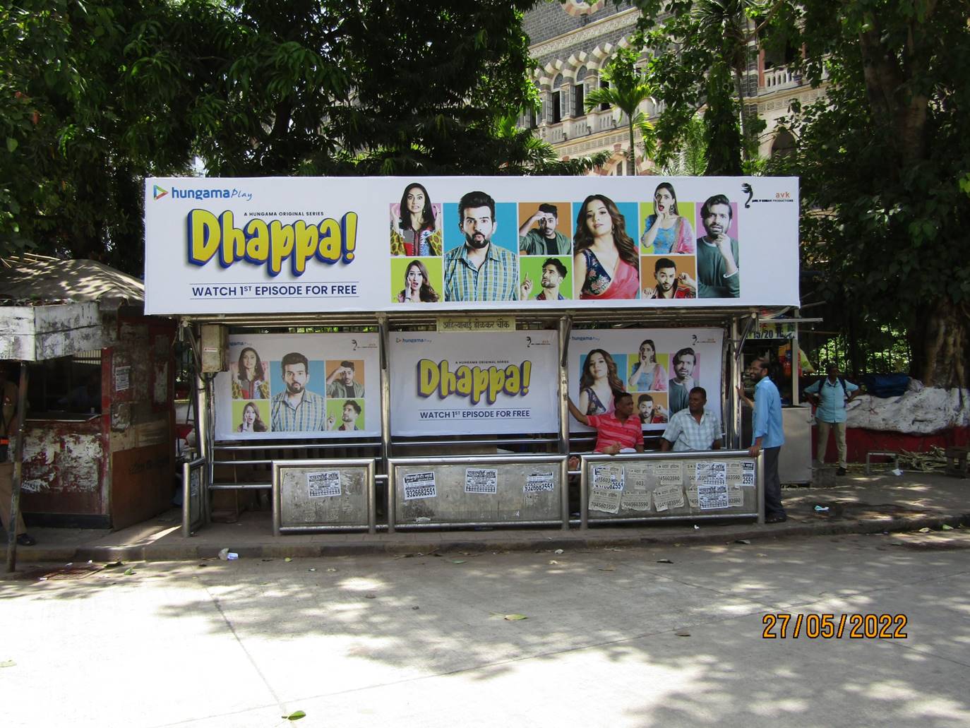 Bus Queue Shelter - Jamshedji Tata road - Churchgate Station, Churchgate, Mumbai, Maharashtra Bus Queue Shelter - Jamshedji Tata road - Churchgate Station, Churchgate, Mumbai, Maharashtra