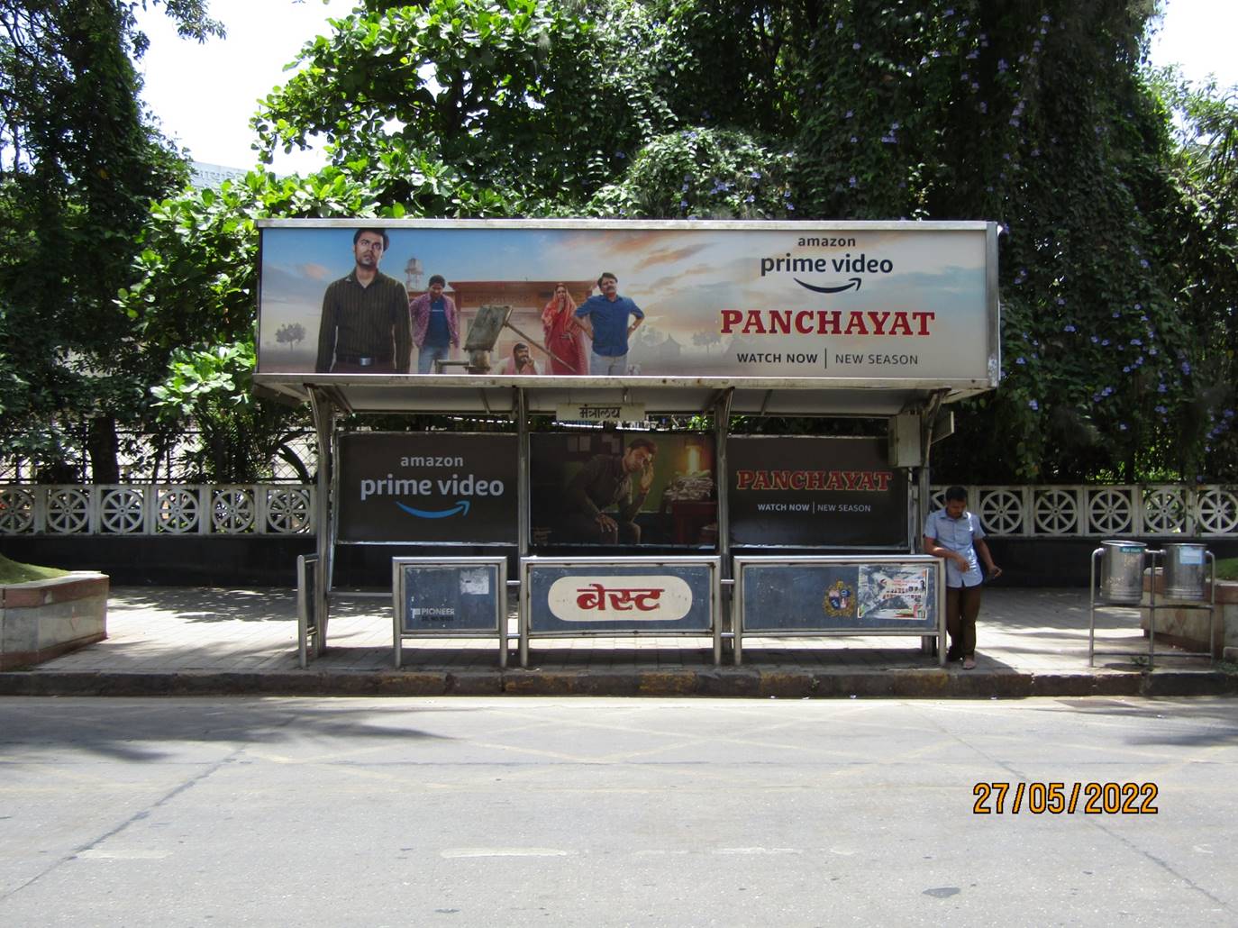Bus Queue Shelter - Madame cama road - Nariman Point, Opp. Air India Building, Churchgate, Mumbai, Maharashtra Bus Queue Shelter - Madame cama road - Nariman Point, Opp. Air India Building, Churchgate, Mumbai, Maharashtra