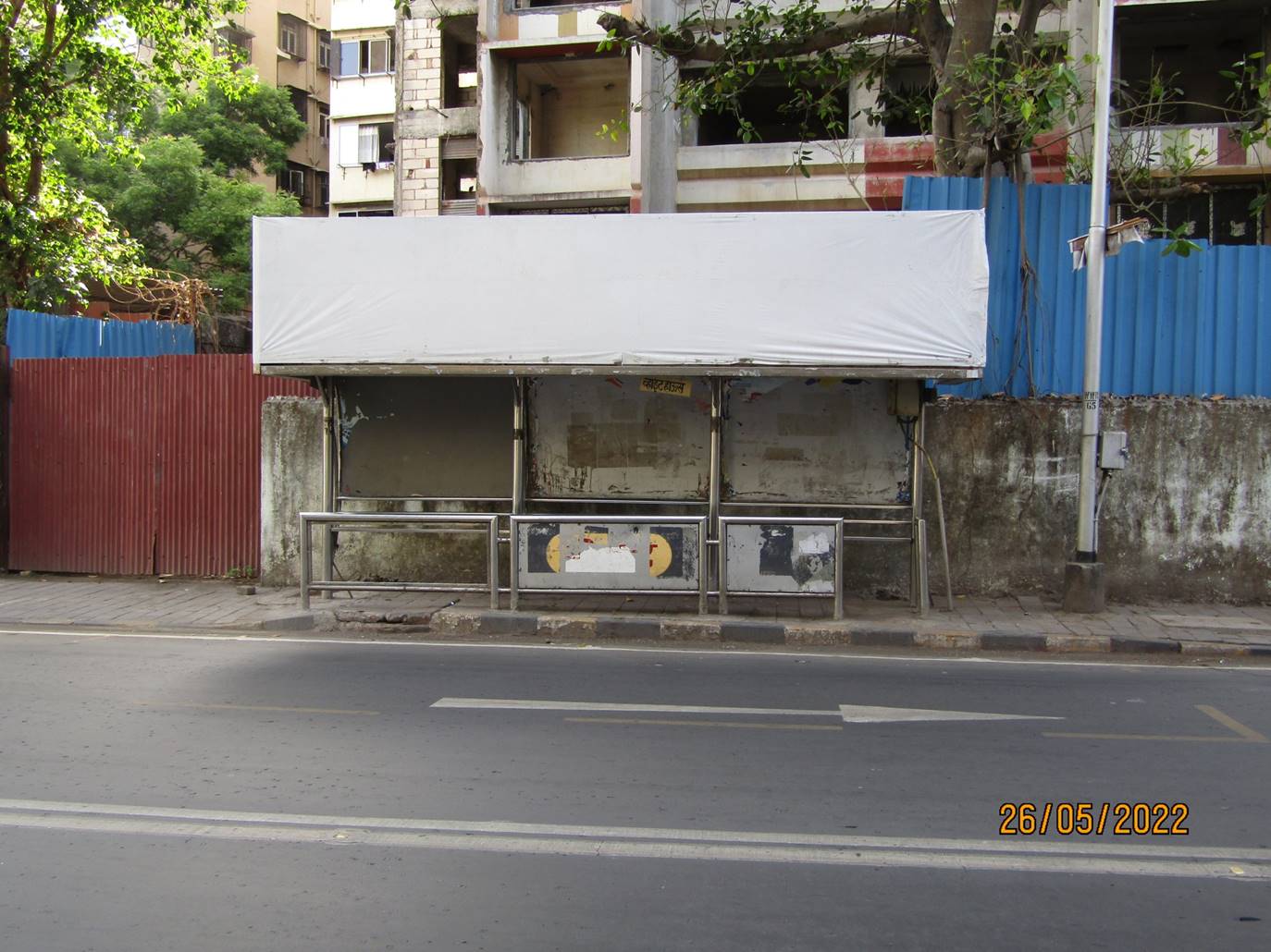 Bus Queue Shelter - Walkeshwar road - White House, Walkeshwar, Mumbai, Maharashtra Bus Queue Shelter - Walkeshwar road - White House, Walkeshwar, Mumbai, Maharashtra