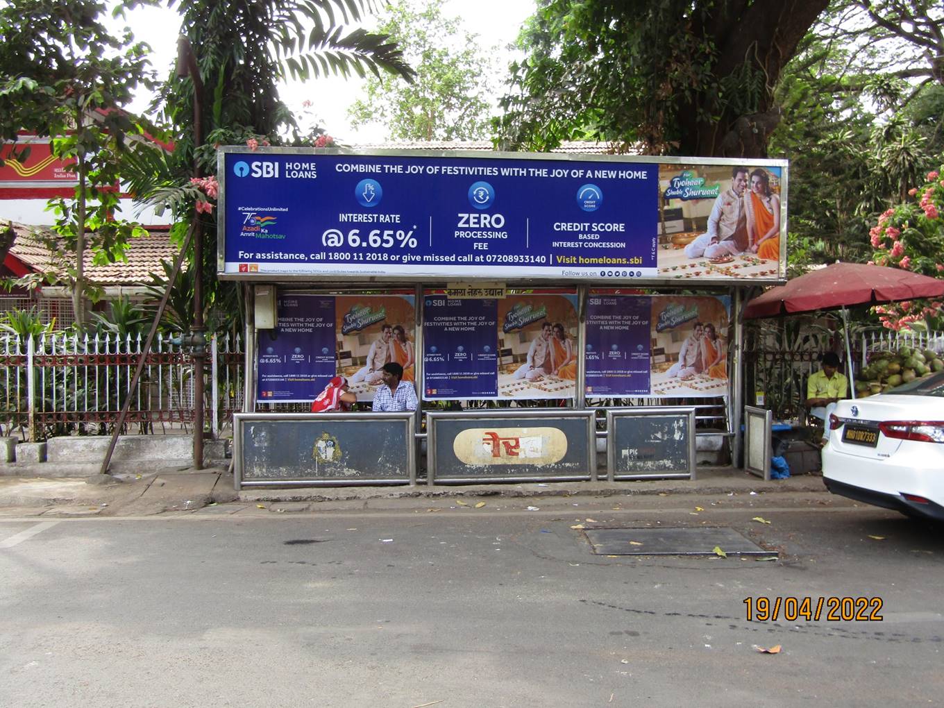 Bus Queue Shelter - B G Kher Marg - K.N.Park, Walkeshwar, Mumbai, Maharashtra Bus Queue Shelter - B G Kher Marg - K.N.Park, Walkeshwar, Mumbai, Maharashtra