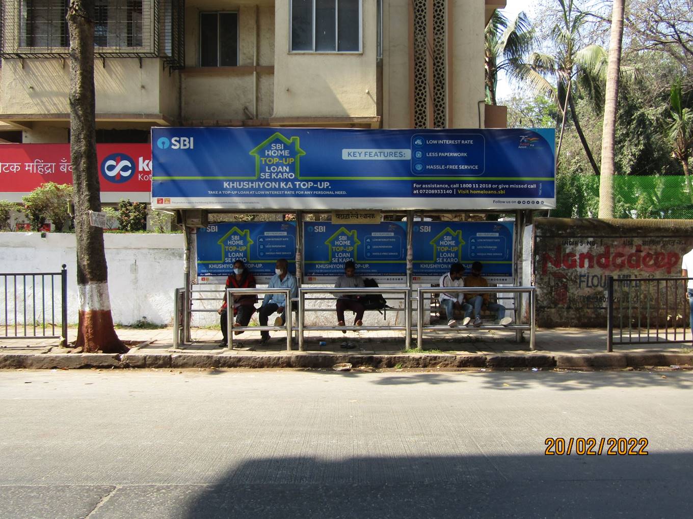 Bus Queue Shelter - R.A.Kidwai Marg - Wadala Railway Station ( West ), Wadala Stn, Mumbai, Maharashtra Bus Queue Shelter - R.A.Kidwai Marg - Wadala Railway Station ( West ), Wadala Stn, Mumbai, Maharashtra