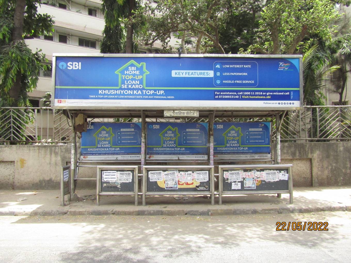 Bus Queue Shelter - J.P Road - Picnic Cottage, Andheri W, Mumbai, Maharashtra Bus Queue Shelter - J.P Road - Picnic Cottage, Andheri W, Mumbai, Maharashtra