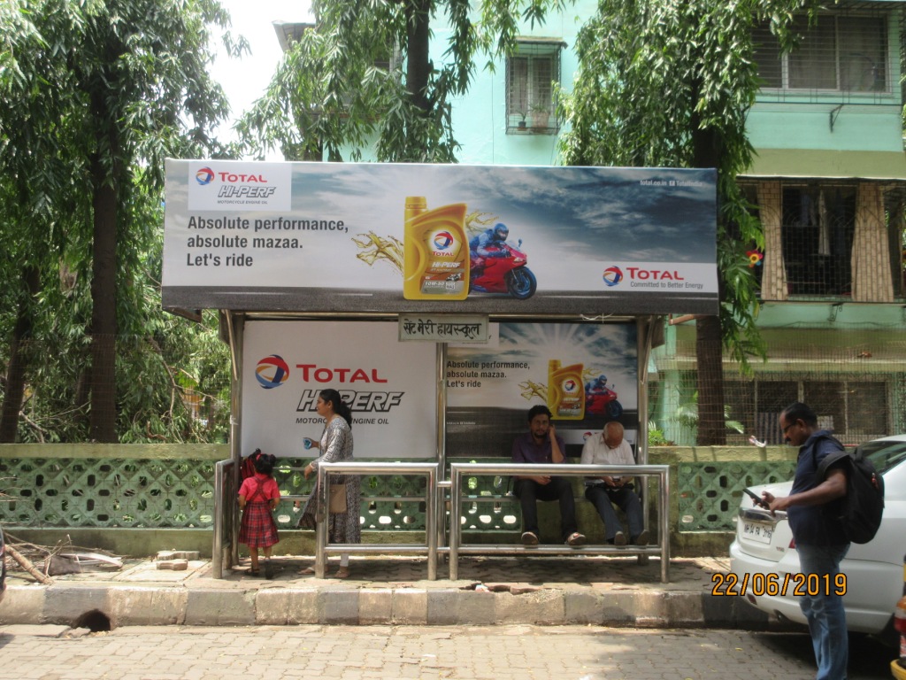 Bus Queue Shelter - - Saint Mary High School, Mulund West, Mumbai, Maharashtra Bus Queue Shelter - - Saint Mary High School, Mulund West, Mumbai, Maharashtra