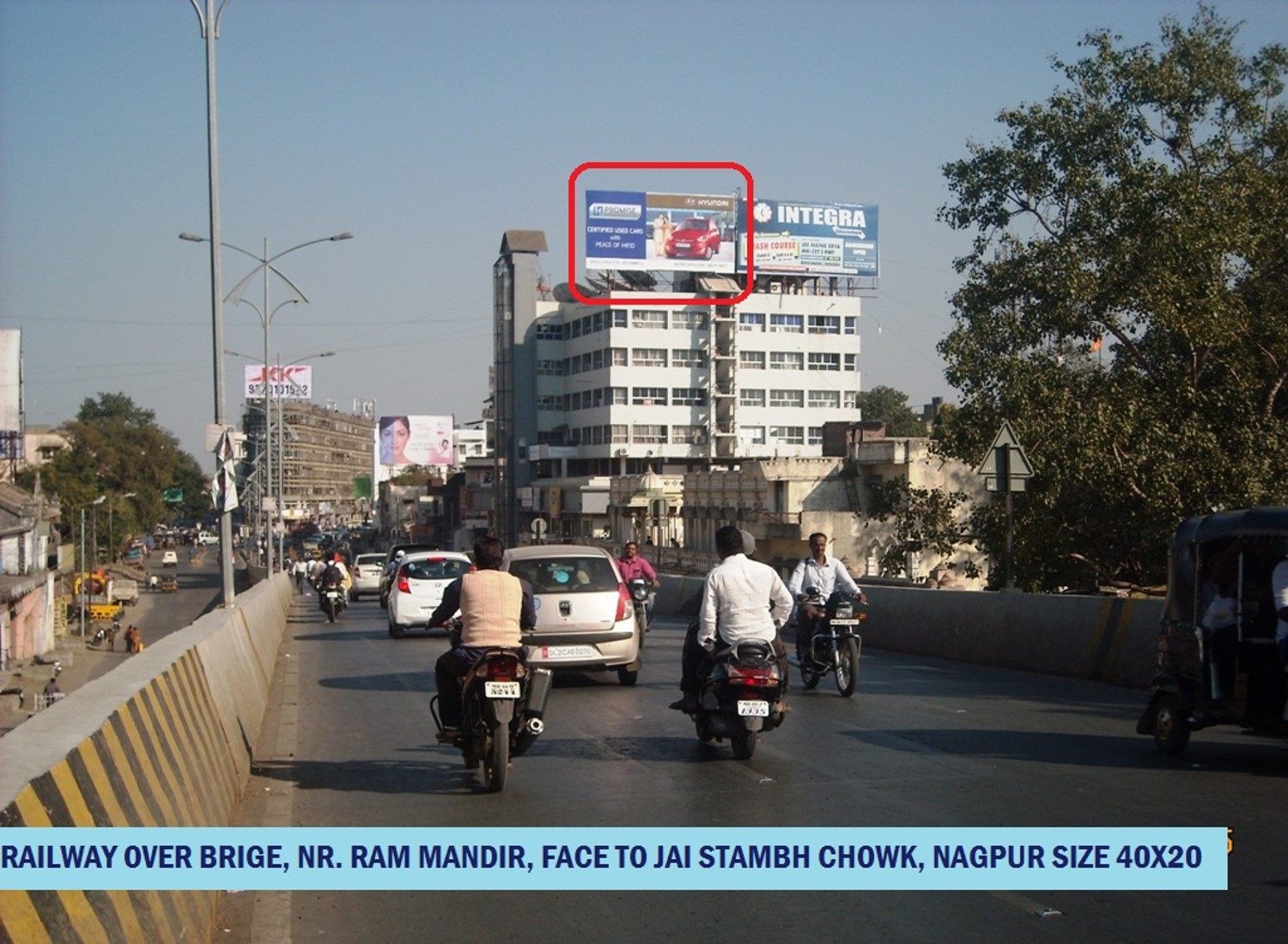Hording - Railway station road, near ROB ( Ramjhula), Nagpur, Maharashtra Hording - Railway station road, near ROB ( Ramjhula), Nagpur, Maharashtra