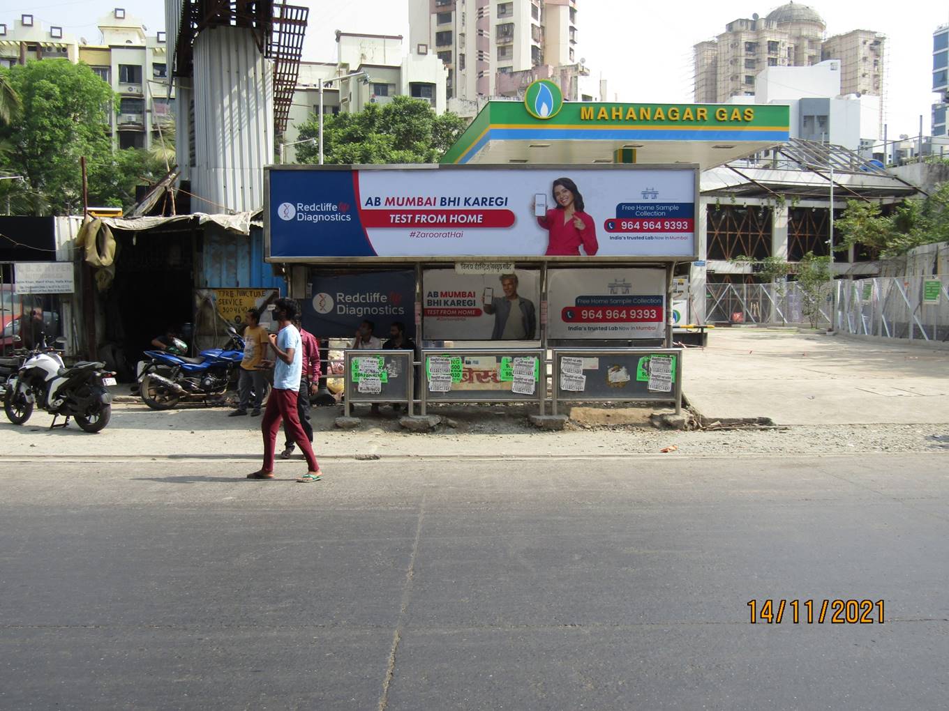 Bus Queue Shelter - Link Road - Nirlon Family -O/s Chincholi Fire Brigade, Malad W, Mumbai, Maharashtra Bus Queue Shelter - Link Road - Nirlon Family -O/s Chincholi Fire Brigade, Malad W, Mumbai, Maharashtra