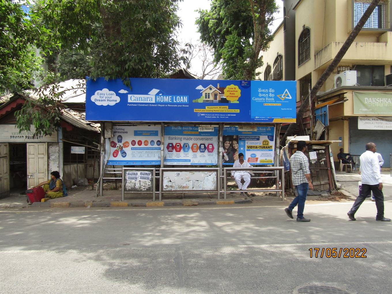 Bus Queue Shelter - S.V Road - regal, Malad W, Mumbai, Maharashtra Bus Queue Shelter - S.V Road - regal, Malad W, Mumbai, Maharashtra