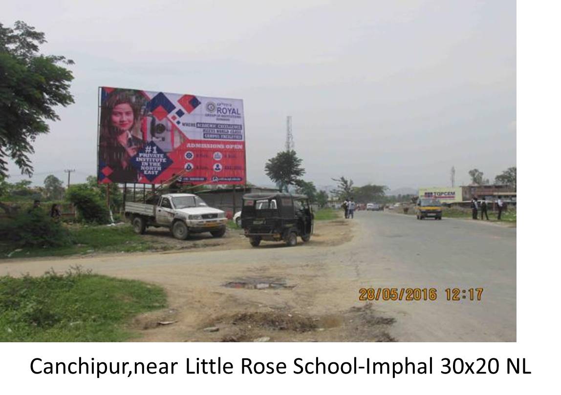 Billboard - Canchipur, near Little Rose School-Imphal,  Imphal, Manipur