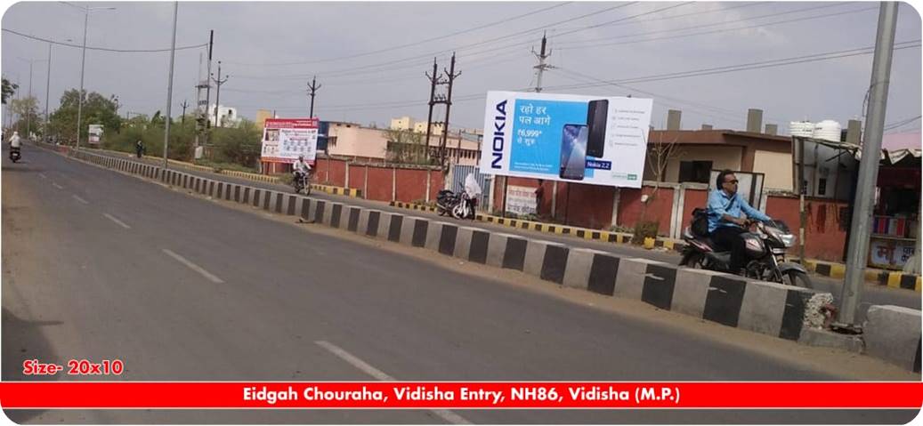 Billboard - Eidgah Chouraha, vidisha entry, NH86, Vidisha, Vidisha, Madhya Pradesh Billboard - Eidgah Chouraha, vidisha entry, NH86, Vidisha, Vidisha, Madhya Pradesh