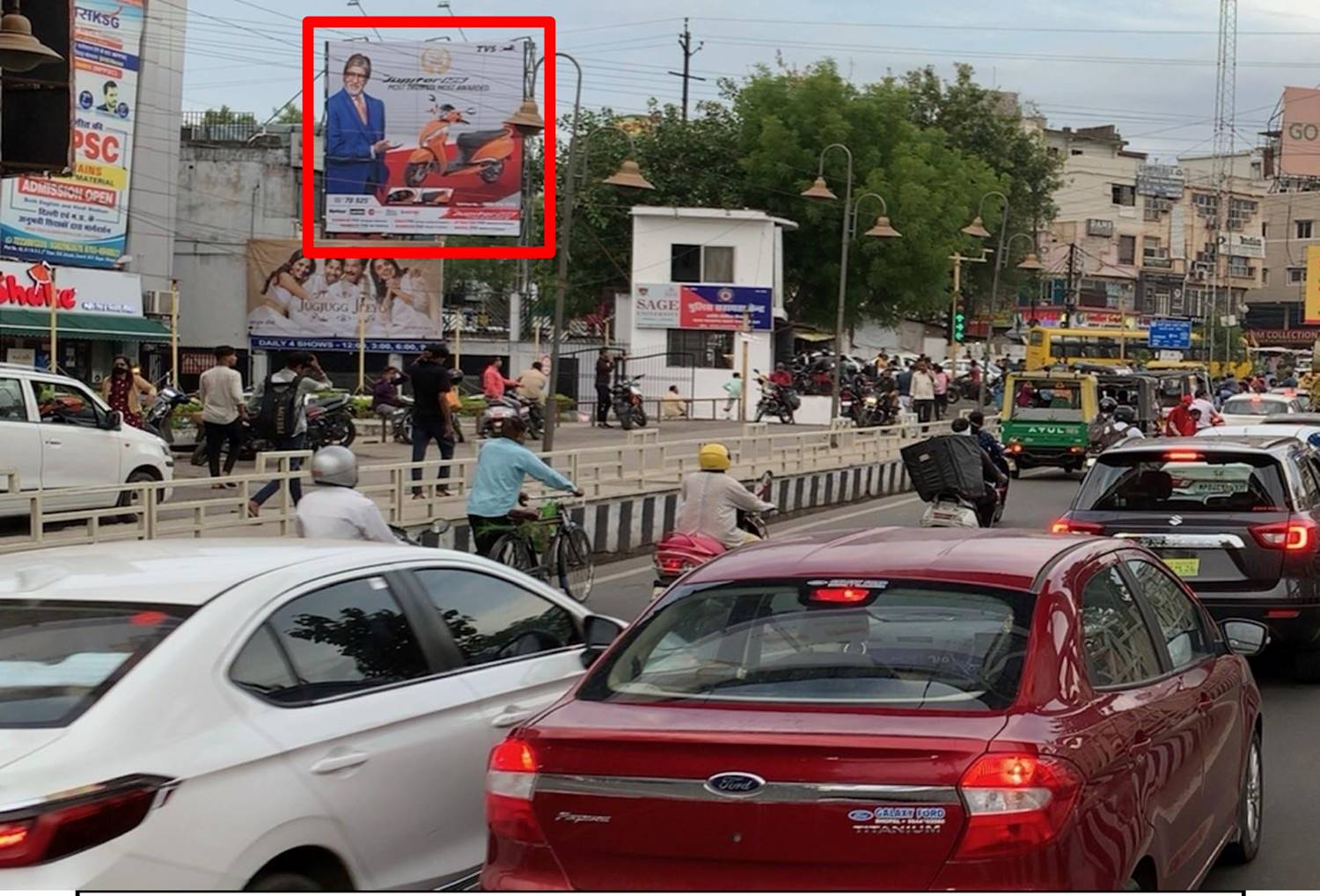 Billboard - Jyoti Talkies square M.P Nagar, Bhopal, Madhya Pradesh Billboard - Jyoti Talkies square M.P Nagar, Bhopal, Madhya Pradesh