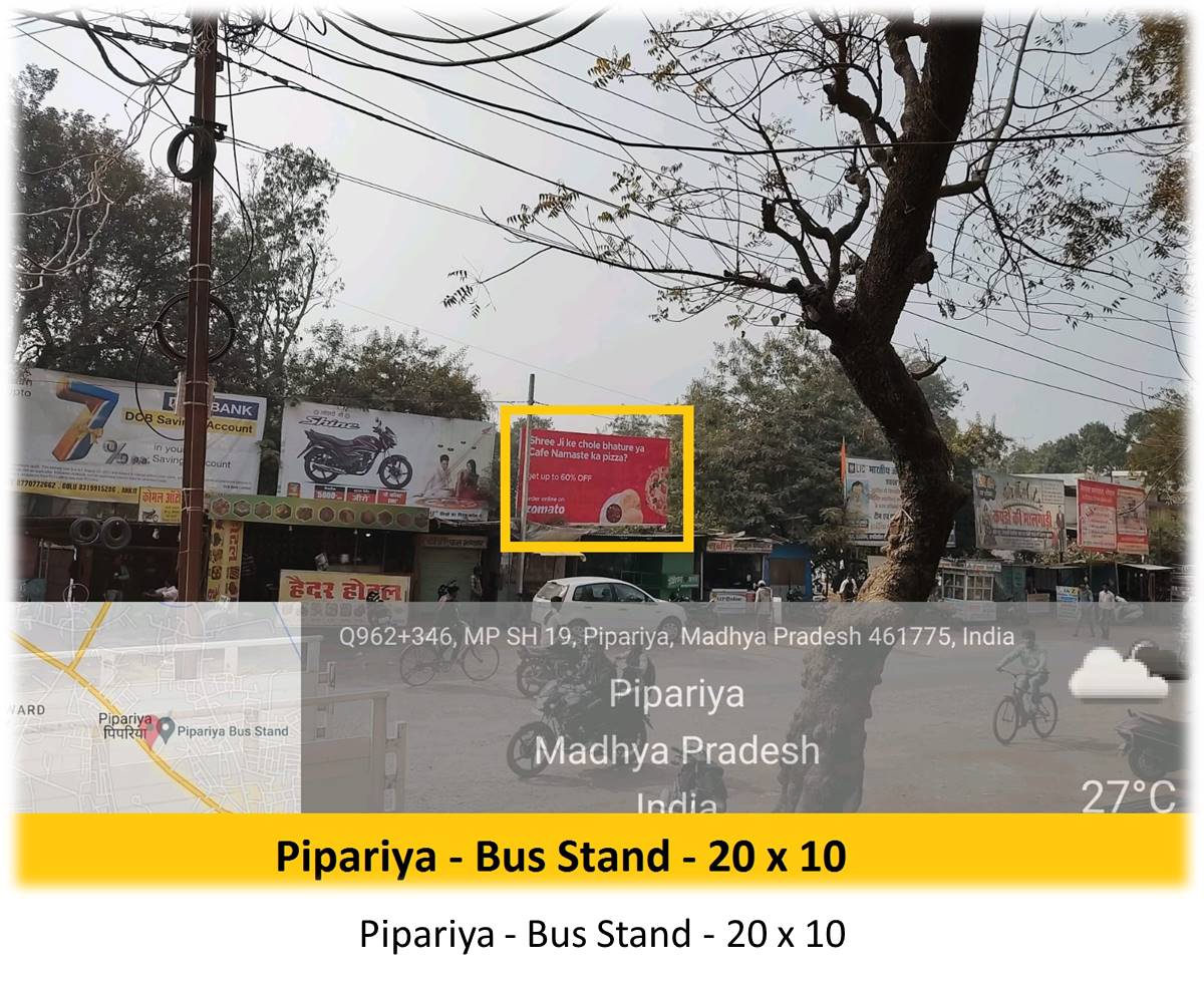 Billboard - Pipariya - Bus Stand, Bhopal, Madhya Pradesh Billboard - Pipariya - Bus Stand, Bhopal, Madhya Pradesh