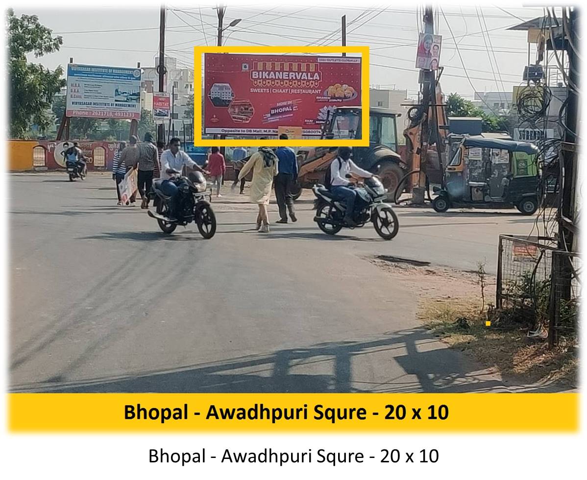 Billboard - Bhopal - Awadhpuri Squre, Bhopal, Madhya Pradesh Billboard - Bhopal - Awadhpuri Squre, Bhopal, Madhya Pradesh