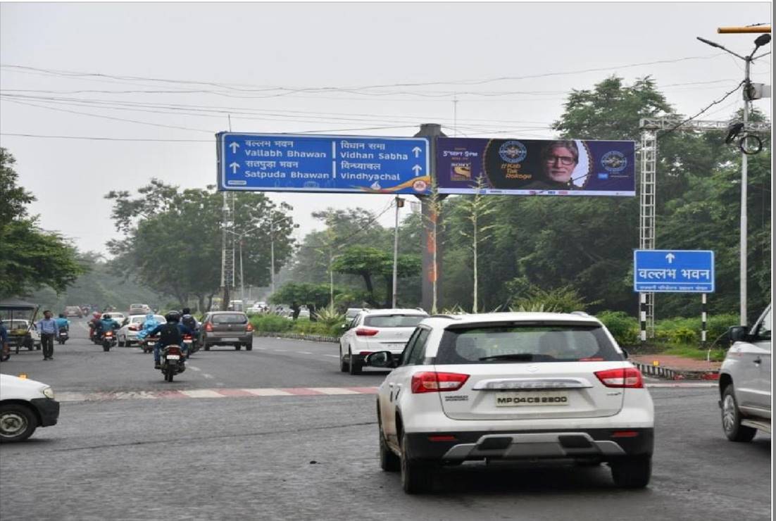 Unipole - Vallabh Bhawan Road, near Bhopal Haat, Bhopal, Madhya Pradesh Unipole - Vallabh Bhawan Road, near Bhopal Haat, Bhopal, Madhya Pradesh