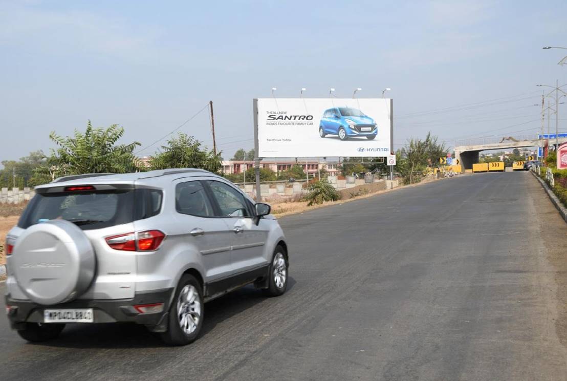 Billboard - At Airport Exit T Junction, Bhopal, Madhya Pradesh Billboard - At Airport Exit T Junction, Bhopal, Madhya Pradesh