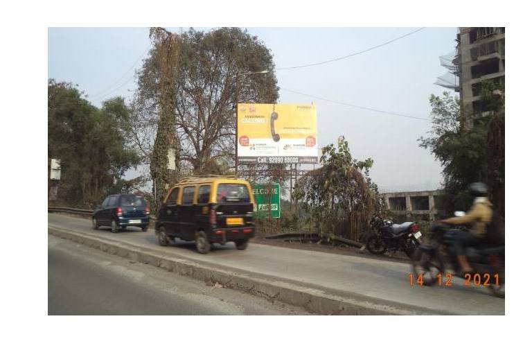 hoarding - Shill Road - facing Shill, kalyan, Mumbai, Maharashtra hoarding - Shill Road - facing Shill, kalyan, Mumbai, Maharashtra