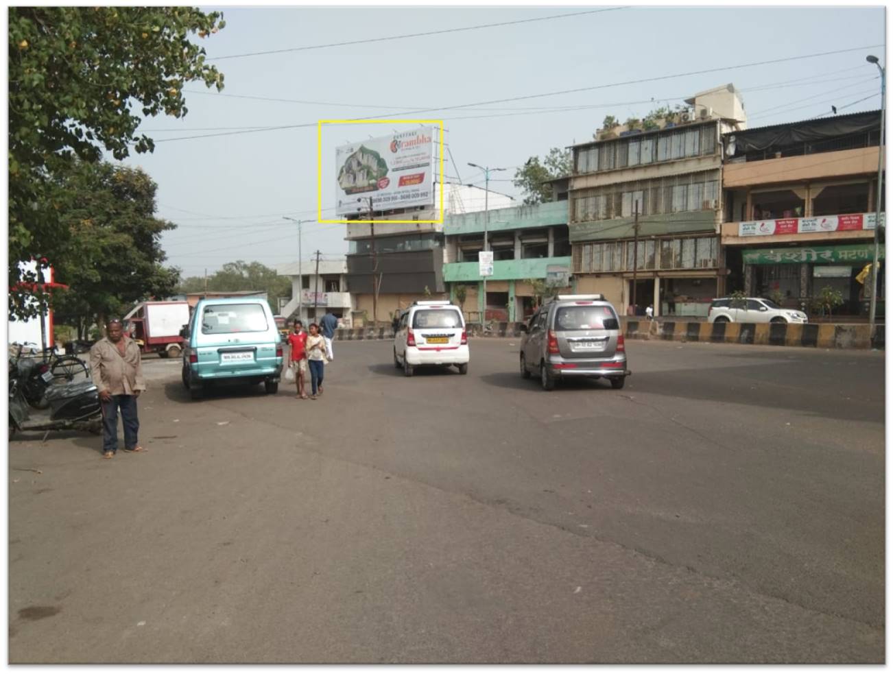 hoarding - Ambernath Shiv Mandir Road traffic - towards Ambernath
, Ambernath, Mumbai, Maharashtra hoarding - Ambernath Shiv Mandir Road traffic - towards Ambernath
, Ambernath, Mumbai, Maharashtra