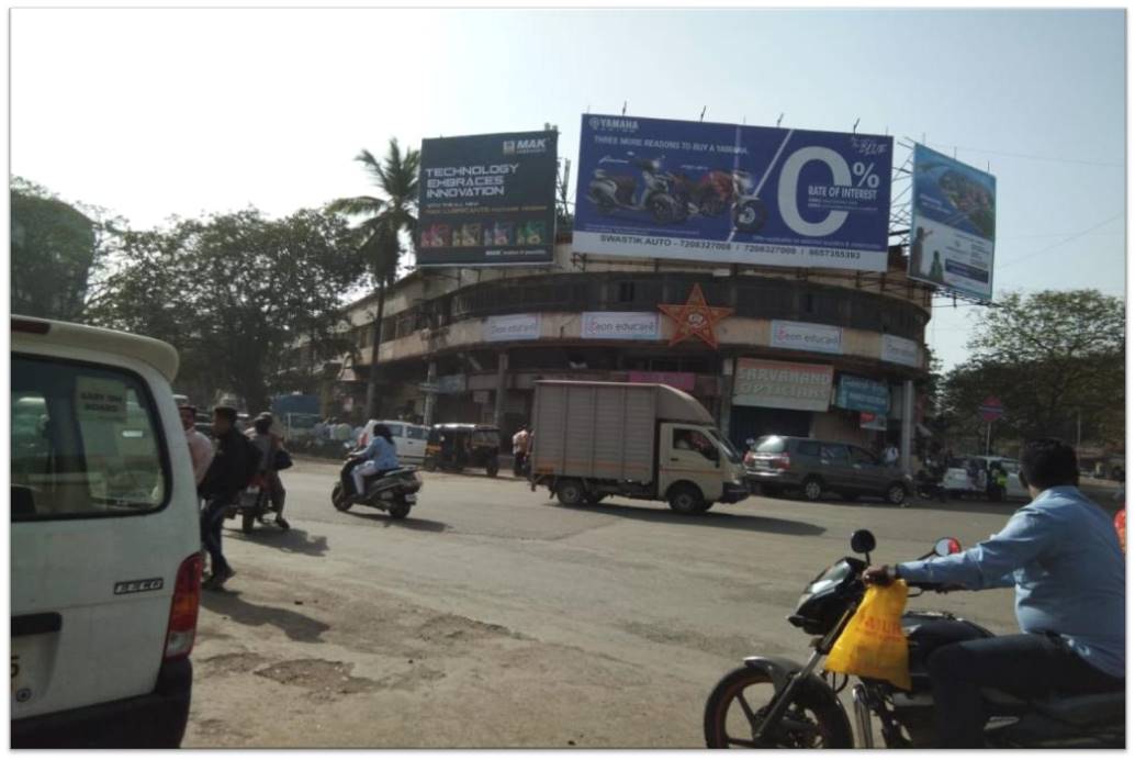hoarding(left) - Netaji Main Chowk - facing Gandhi Road Ulhasnagar, ulhasnagar, Mumbai, Maharashtra hoarding(left) - Netaji Main Chowk - facing Gandhi Road Ulhasnagar, ulhasnagar, Mumbai, Maharashtra