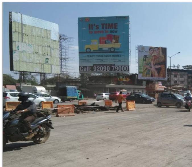 hoarding - Rajnoli Junction - facing traffic From Mumbai & Bhiwandi to Nasik & Kalyan, RAJNOLI, Mumbai, Maharashtra hoarding - Rajnoli Junction - facing traffic From Mumbai & Bhiwandi to Nasik & Kalyan, RAJNOLI, Mumbai, Maharashtra