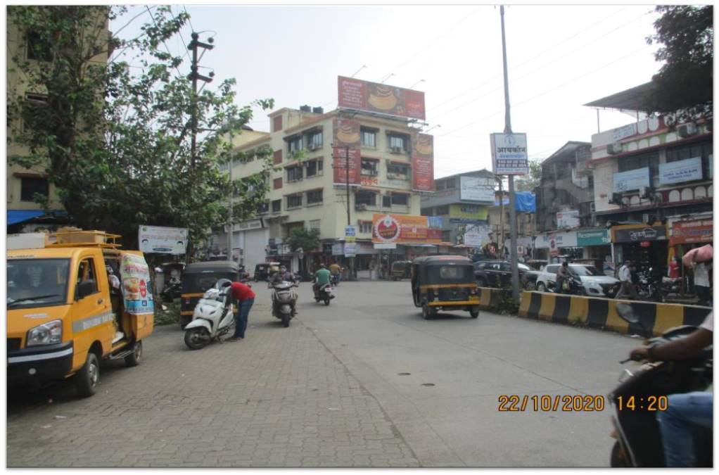 hoarding - facing Indra Gandhi chowk - near Dombivli Station, DOMBIVLI, Mumbai, Maharashtra hoarding - facing Indra Gandhi chowk - near Dombivli Station, DOMBIVLI, Mumbai, Maharashtra