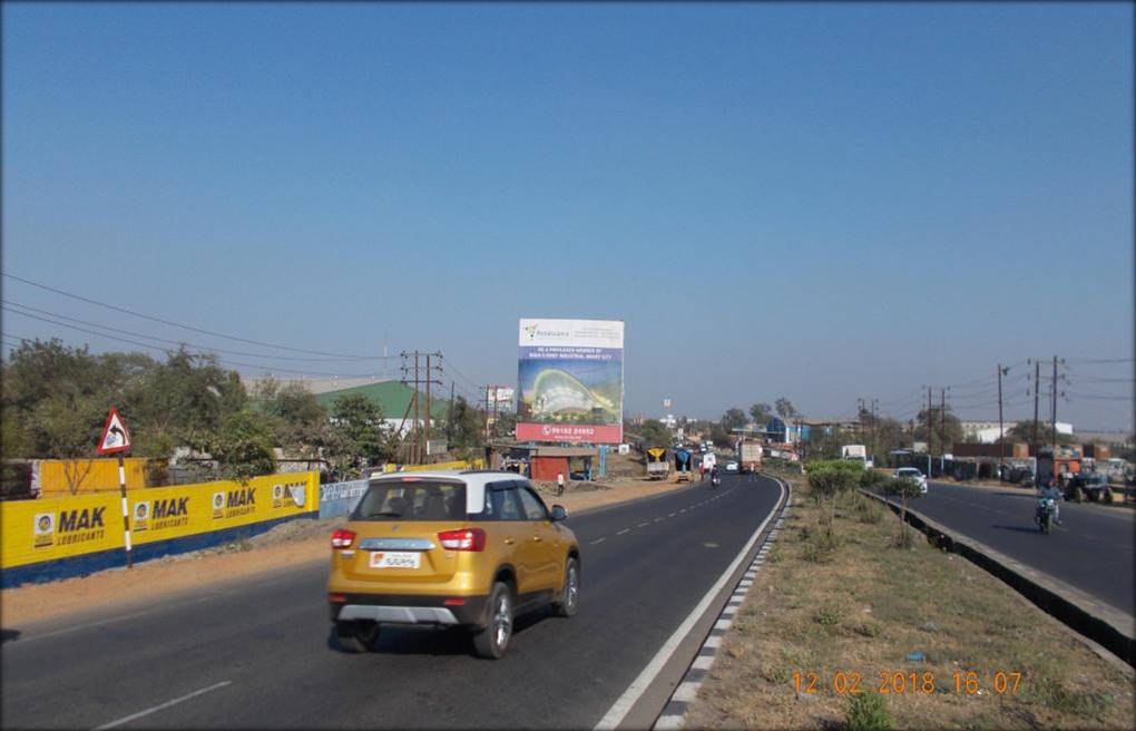 hoarding - at (Padga) Kuksa Borivali - facing traffic from Mumbai to Nasik,   KUKSABORIVALI,   Mumbai,   Maharashtra