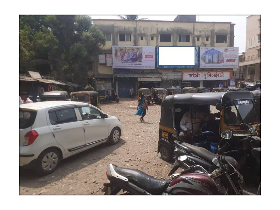 hoarding (LEFT) - near Neral Station - near station,   neral,   Mumbai,   Maharashtra